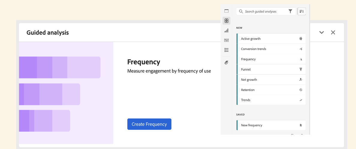 Guided Analysis Panel